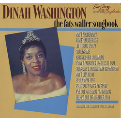 Dinah Washington The Fats Waller Songbook Vinyl LP USED