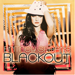 Britney Spears Blackout Vinyl LP USED
