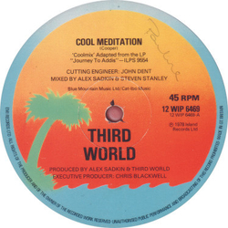 Third World Cool Meditation / Journey To Addis Vinyl 12" USED