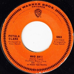 Petula Clark Who Am I / Love Is A Long Journey USED VINYL 7INCH 45 RPM SINGLE STYRENE