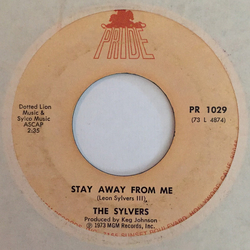 The Sylvers Stay Away From Me / I'll Never Be Ashamed Vinyl 7" USED
