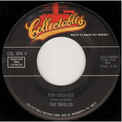 The Shields / The Pentagons You Cheated / I Wonder (If Your Love Will Ever Belong To Me) USED VINYL 7INCH 45 RPM SINGLE