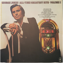 George Jones (2) All-Time Greatest Hits Volume I Vinyl LP USED