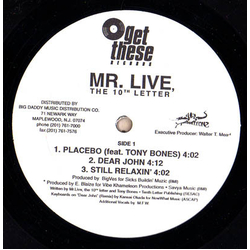 Mr. Live The 10th Letter Vinyl 12" USED