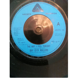 Bay City Rollers The Way I Feel Tonight Vinyl 7" USED