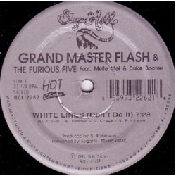 Grandmaster Flash & The Furious Five / Melle Mel / Duke Bootee White Lines (Don't Do It) / Message II (Survival) Vinyl 12" USED