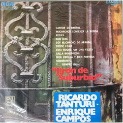 Ricardo Tanturi Y Su Orquesta Típica / Enrique Campos Jirón De Suburbio Vinyl LP USED