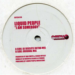 Liquid People I Am Somebody Vinyl 12" USED
