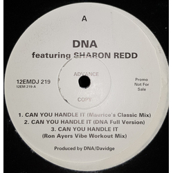 DNA / Sharon Redd Can You Handle It Vinyl 12" USED