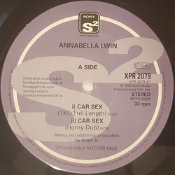 Annabella Lwin Car Sex Vinyl 12" USED