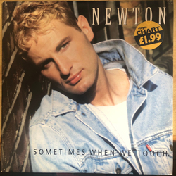 Newton (2) Sometimes When We Touch Vinyl 12" USED