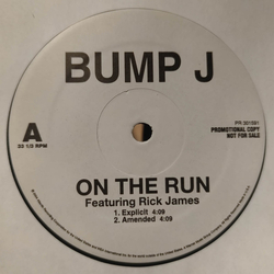Bump J On The Run / Bump J Vinyl 12" USED
