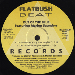 Out Of The Blue / Marlon Saunders Love Caravan Vinyl 12" USED
