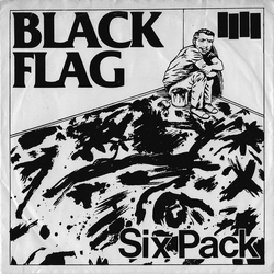 Black Flag Six Pack Vinyl 7" USED