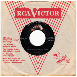 Hank Snow / The Rainbow Ranch Boys Cryin', Prayin', Waitin', Hopin' / I'm Glad I Got To See You Once Again USED VINYL 7INCH 45 RPM SINGLE