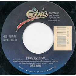 Des'ree Feel So High Vinyl 7" USED