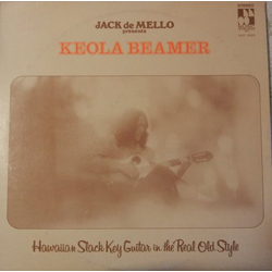 Keola Beamer Hawaiian Slack Key Guitar In The Real Old Style Vinyl LP USED
