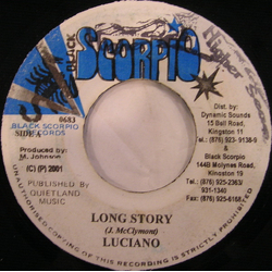 Luciano (2) / Prestige (7) Long Story / Make No Sense Vinyl 7" USED