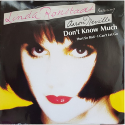 Linda Ronstadt / Aaron Neville Don't Know Much Vinyl 12" USED