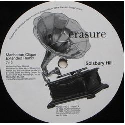 Erasure Solsbury Hill Vinyl 12" USED