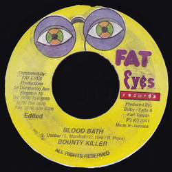 Bounty Killer Blood Bath Vinyl 7" USED