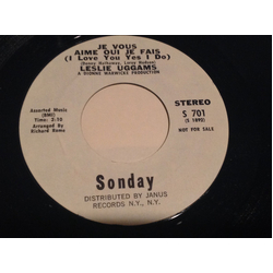 Leslie Uggams Try To See It My Way / Je Vous Aime Oui Je Fais (I Love You Yes I Do) Vinyl 7" USED