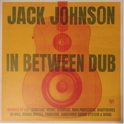 Jack Johnson In Between Dub Vinyl LP USED