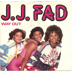 J.J. Fad Way Out Vinyl 7" USED
