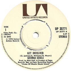 George Soule Get Involved Vinyl 7" USED
