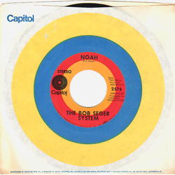 Bob Seger System Noah Vinyl 7" USED