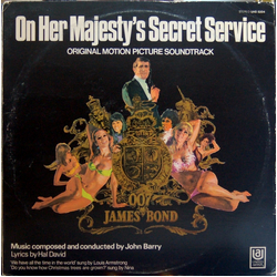 John Barry On Her Majesty's Secret Service (Original Motion Picture Soundtrack) Vinyl LP USED