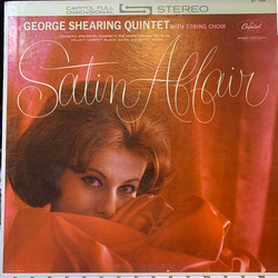 The George Shearing Quintet Satin Affair Vinyl LP USED