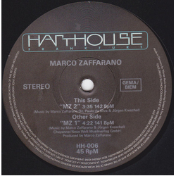 Marco Zaffarano Minimalism Vol. 1 Vinyl 12" USED