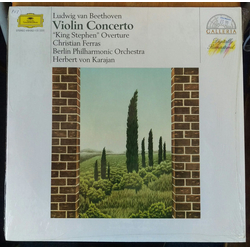 Ludwig van Beethoven / Christian Ferras / Berliner Philharmoniker / Herbert von Karajan Violin Concerto / "King Stephen" Overture Vinyl LP USED