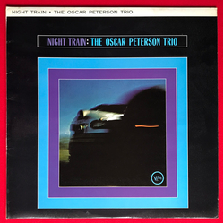 The Oscar Peterson Trio Night Train Vinyl LP USED