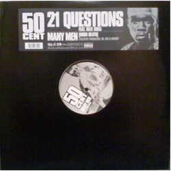 50 Cent 21 Questions / Many Men [Wish Death] Vinyl 12" USED
