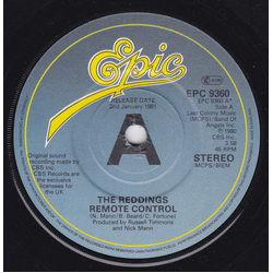 The Reddings Remote Control Vinyl 7" USED