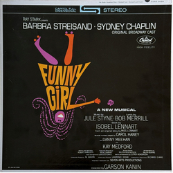Barbra Streisand / Sydney Chaplin Funny Girl (Original Broadway Cast) Vinyl LP USED