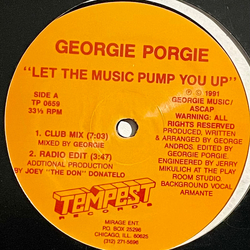 Georgie Porgie Let The Music Pump You Up Vinyl 12" USED
