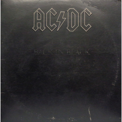 AC/DC Back In Black Vinyl LP USED