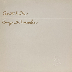 Scritti Politti Songs To Remember Vinyl LP USED