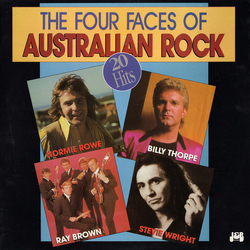 Normie Rowe / Ray Brown & The Whispers / Billy Thorpe And The Aztecs / Stevie Wright The Four Faces Of Australian Rock Vinyl LP USED