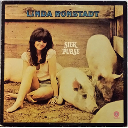 Linda Ronstadt Silk Purse Vinyl LP USED