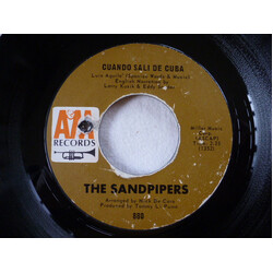 The Sandpipers Cuando Salí De Cuba / Softly As I Leave You USED VINYL 7INCH 45 RPM SINGLE