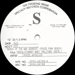 Caron Wheeler Beach Of The War Goddess Vinyl 12" USED