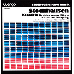 Karlheinz Stockhausen Kontakte (Für Elektronische Klänge, Klavier Und Schlagzeug) Vinyl LP USED