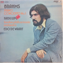 Johannes Brahms / Radu Lupu / London Philharmonic Orchestra / Edo de Waart Piano Concerto No.1 Vinyl LP USED