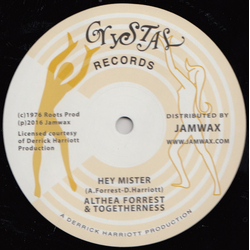 Althea Forrest / Togetherness (2) Hey Mister Vinyl 12" USED
