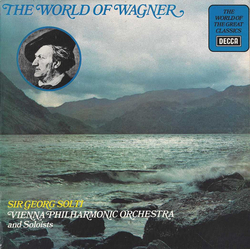 Georg Solti / Wiener Philharmoniker / Various The World Of Wagner Vinyl LP USED