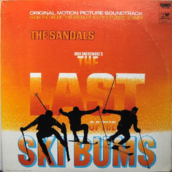 The Sandals The Last Of The Ski Bums (Original Motion Picture Soundtrack) Vinyl LP USED